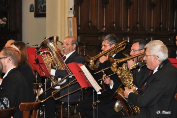 Concert Sainte-Cécile en l'église Saint-Martin de Ghlin le 23 novembre 2014